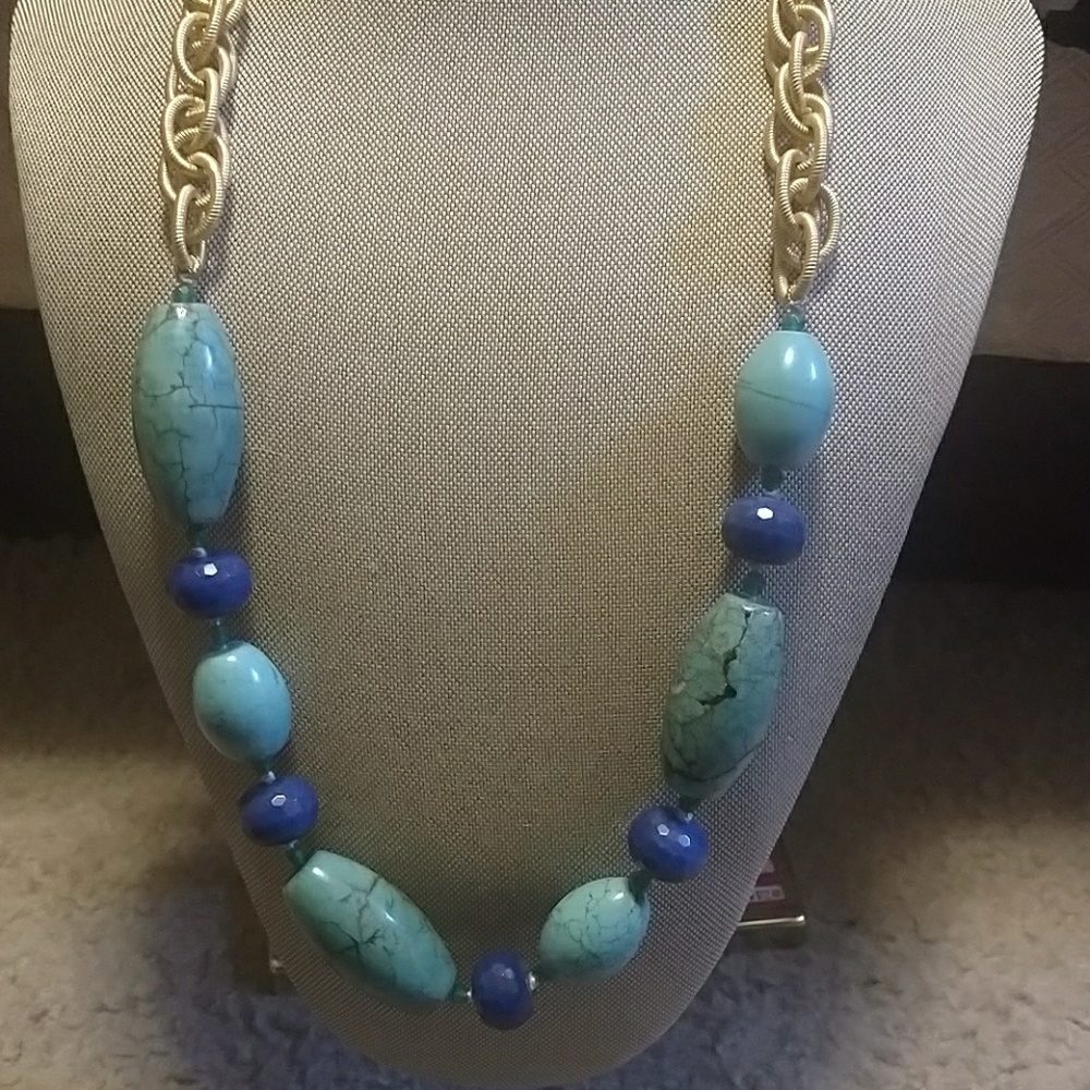 Turquoise Wendy Mink Necklace
